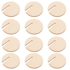 120 Pcs Rustic Wood Name Tags Wedding Seating Drink Identification