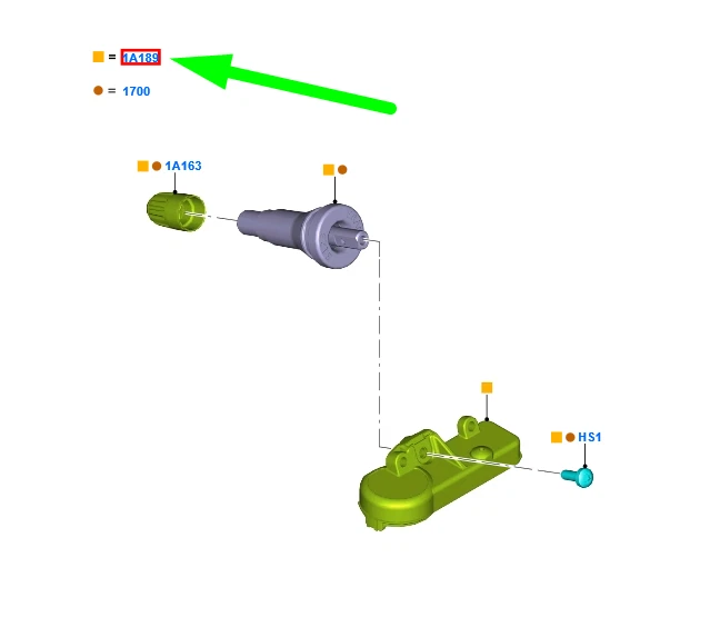 FORD TOURNEO CUSTOM TPMS Sensor Kit 5091251 BB5T-1A180-BA NEW GENUINE - Image 3 of 4