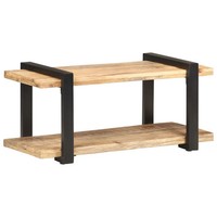 Tv-Schrank 90X40X40 Massivholz Mangoholz Wohnzimmer Lowboard Sideboard