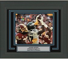 FRAMED Autographed/Signed ALSHON JEFFERY Philadelphia Eagles 16x20 Photo JSA COA