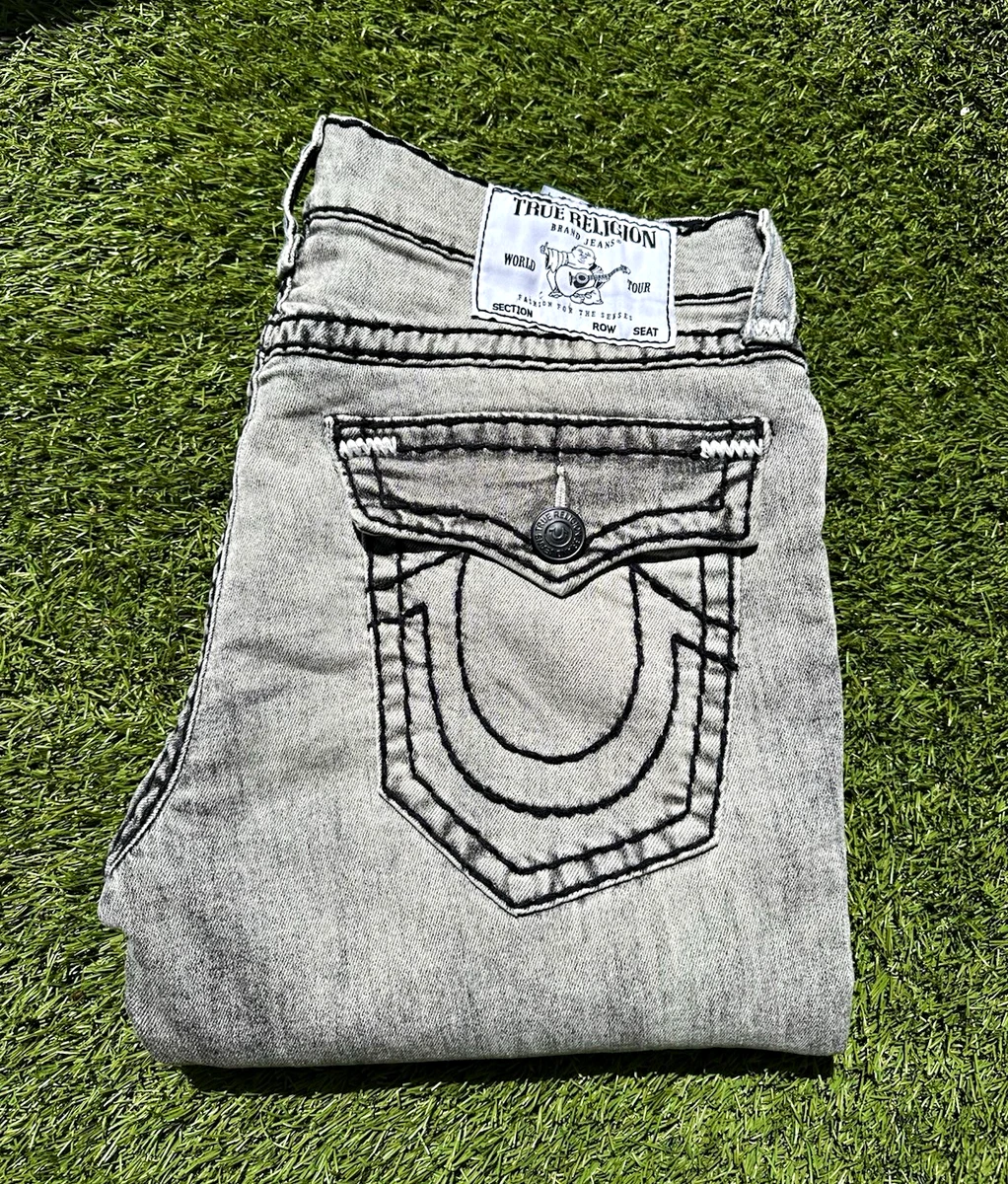 True Religion Ricky Gray Jeans for Men for sale - eBay