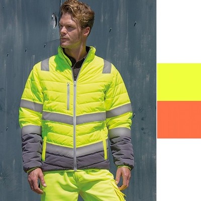 Result Men's Soft Padded Safety Jacket R325M Herren Jacke NEU
