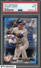 2017 Bowman #32 Aaron Judge New York Yankees RC Rookie 83/150 PSA 9 MINT