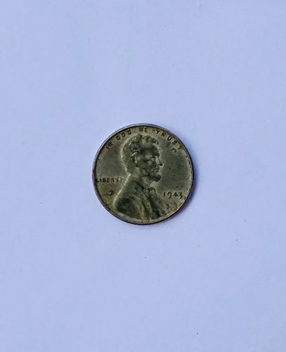 1943-P STEEL Wheat Penny Lincoln GOOD Condition!!