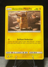 Carta Promo Pokémon TCG Detective Pikachu SM194 Holo Stella Nera