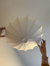 Silk Japanese Wabi-Sabi Ceiling Lamp