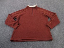Kuhl Sweater Womens XL Red Acrylic Alfpaca Fleece Hiking Jacket Outdoor Camping