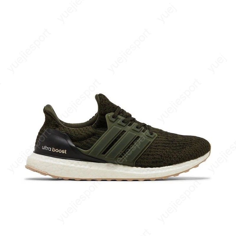 adidas gazelle silver green womens Adidas Unisex Ultraboost 1.0 Chalk White / Silver Green / Olive Strata  Running Shoes