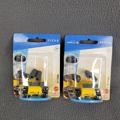 Disney Pixar Mattel Wall-E Movie SET OF 2 Micro Collection Toys Mini Figures