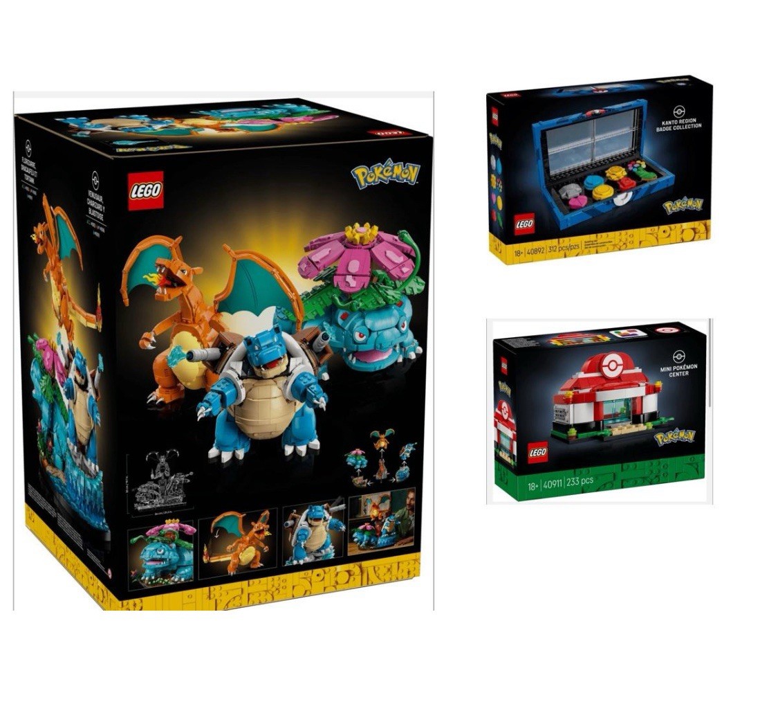 LEGO Pokemon Set - 72153, 40892, 40911 - Sealed & Brand New! | eBay