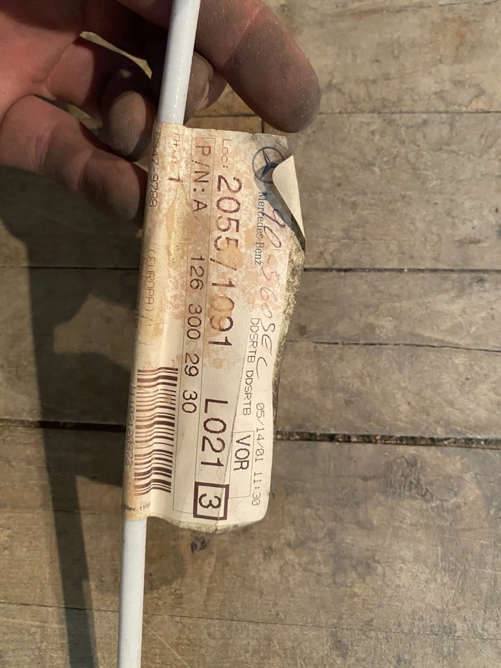 Pulley - 1990 Mercedes-Benz 560SEL (126-300-29-30) OEM New Old Stock - Image 2 of 4