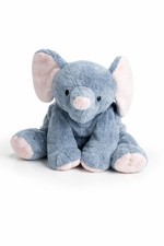 Ty Pluffies Winks Blue Elephant Plush 10" Soft Stuffed Animal 2002 Retired Rare