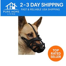 Durable Dog Muzzle for Training - Breathable Basket Style for Comfortable Wear