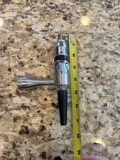 Guinness Type Tap Faucet Nozzle Draft Nitro Polished Stainless Steel - Used