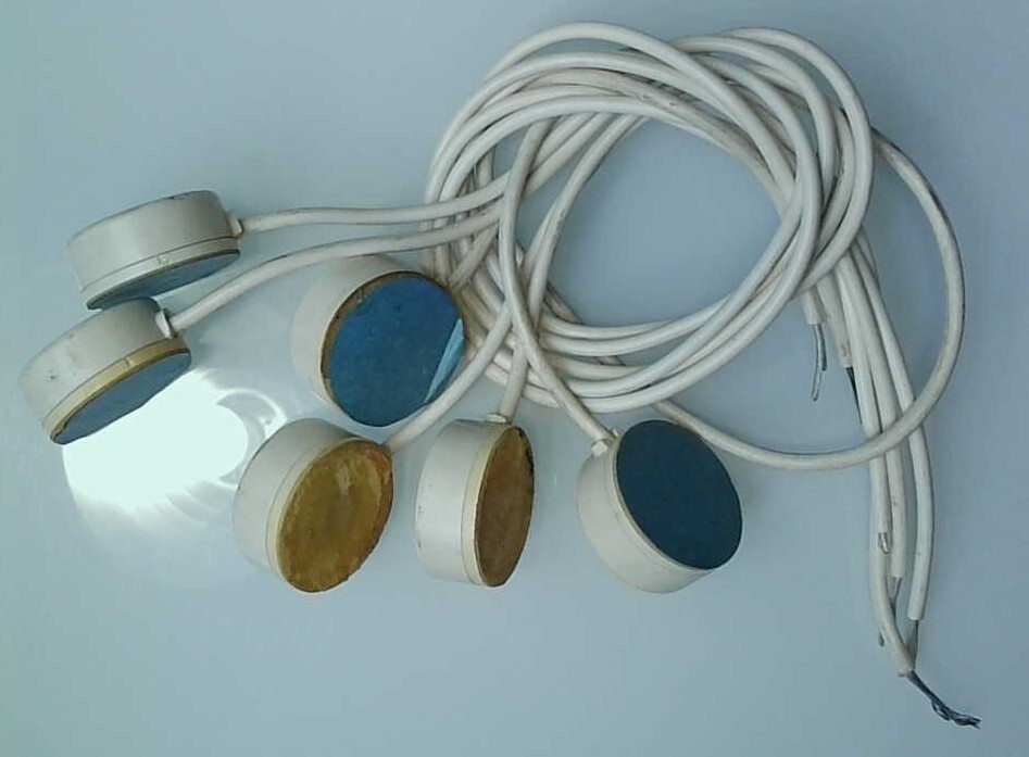 USP Window Bug Glass Break Sensor, White (SET OF 6 USED)