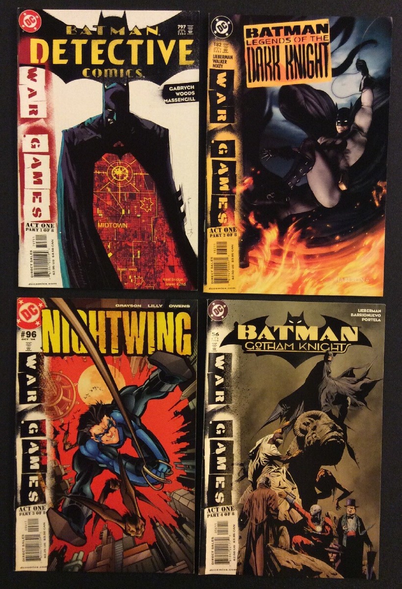 BATMAN WAR GAMES #1 - 8 Comics COMPLETE Acts 1 2 3 DC 25