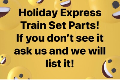 New Bright Holiday Express REPLACEMENT  Parts Just Ask And We Will List Them