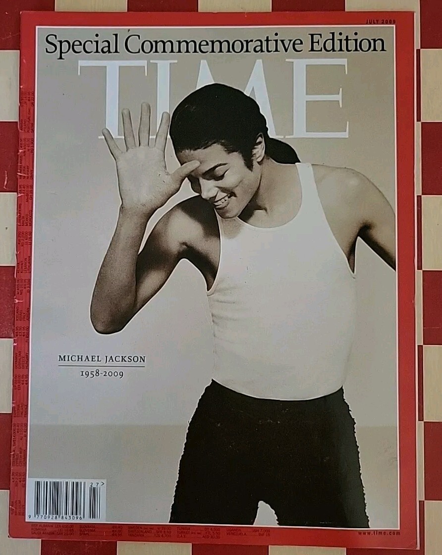 マイケルジャクソン　TIME Time Magazine Michael Jackson Special Commemorative Edition