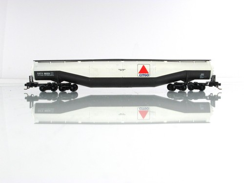 N Scale ***CITGO** Jumbo 94' Tanker, GATX 96501 - Atlas 3111, Micro-Trains Cplrs - Picture 2 of 4
