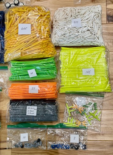 KNEX K'Nex MEGA LOT Over 15,800 Pcs 65+ lb Clean, Sorted, Bagged, SEE PHOTOS - 第 17/21 張圖片
