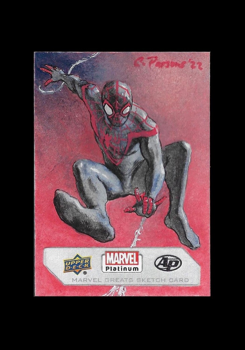 2023 Upper Deck Marvel Platinum Greats Sketch Cards Casey Parsons