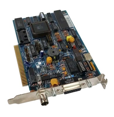 Vintage 3COM ISA BNC Network Address Card 8 Bit Coax AVI 