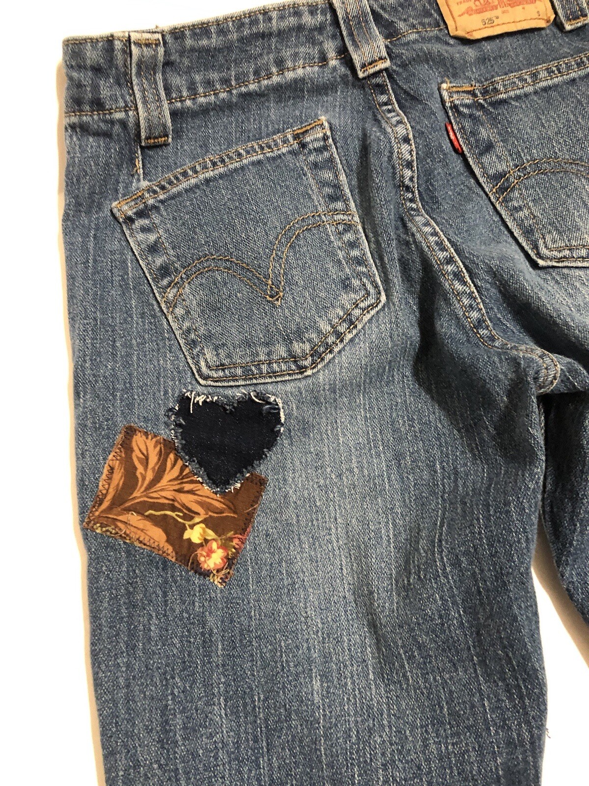 Levis Handmade Patchwork Patched Jeans Unique OOA… - image 8