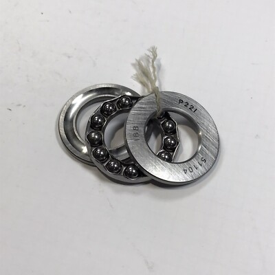 1x Axial Kugellager 51104 Drucklager, IBB In: 20, A: 35, Breite 10 mm