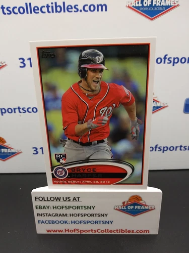 2012 TOPPS UPDATE BRYCE HARPER ROOKIE CARD RC #US183 QTY