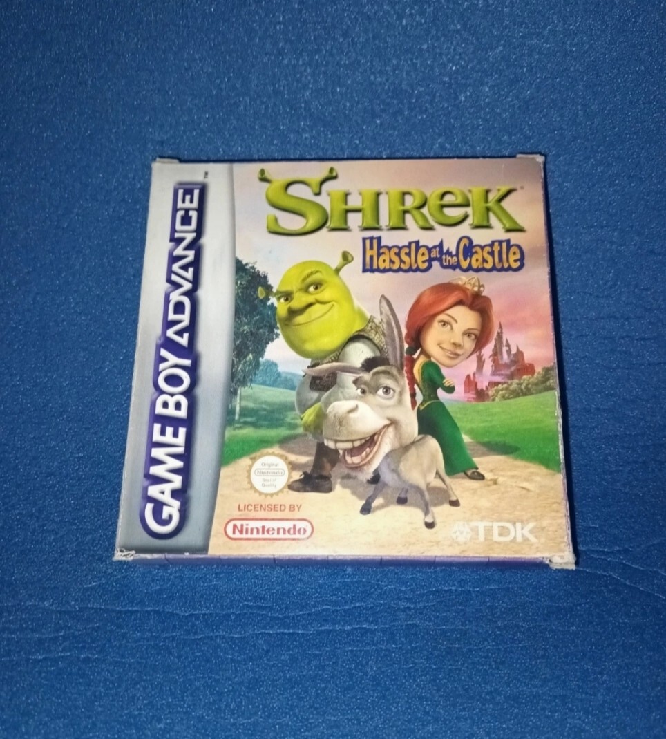 Shrek hassle at the castle gba game boy advance nintendo