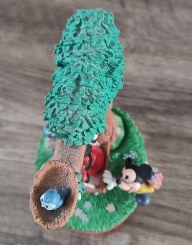 Vintage Enesco Minnie and Mickey Musical Swing Once upon a Dream Rare WORKS - Picture 5 of 9