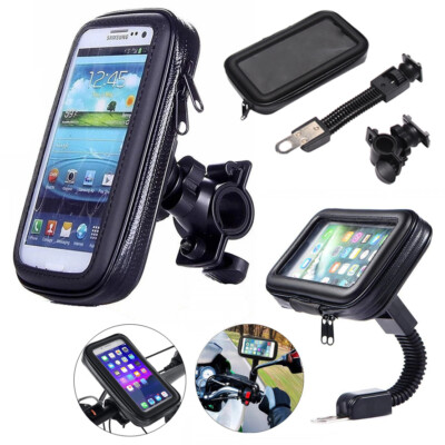 Motorrad Handyhalterung Wasserdicht Universal 360° Handy Halterung Touch-Screen