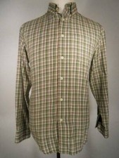 Beautiful Men's Small Ralph Lauren Chaps Multi-Color Plaid Long Sleeve Shirt GUC