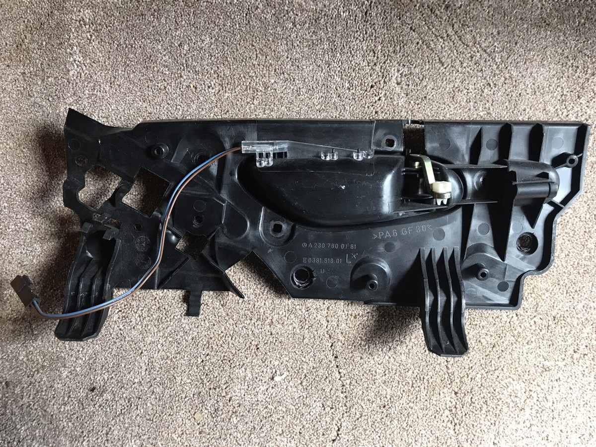 A2307600161 Mercedes SL R230 Sl350 Sl 500 55 Interior Door Handle  