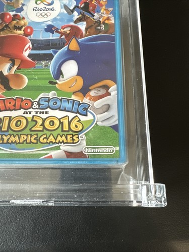Mario & Sonic at the Rio 2016 Olympic Games GRADED *WATA 9.8 A+- Nintendo Wii U - Picture 4 of 23