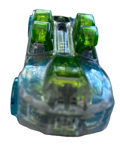 Hot Wheels Transparent Green & Blue Die-Cast Toy Car - Picture 4 of 8