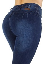 Colombian Design Plus Junior Size, High Waist, Butt Lift, Skinny Jeans