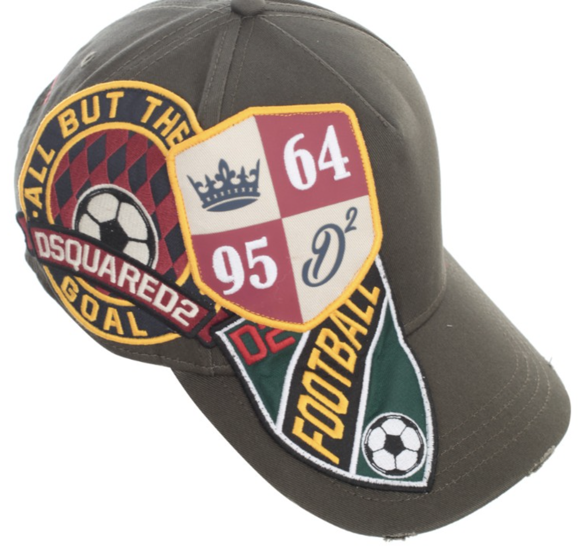 帽子 DSQUARED2 TECHNICOLOR BASEBALL CAP Dsquared2 Technicolor Baseball Cap