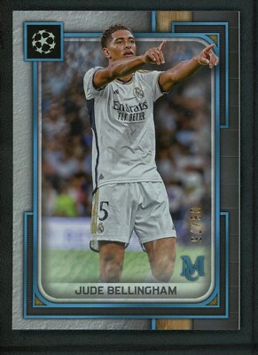 Topps - ジュード・ベリンガム 直筆サインカード 2023-24 Topps ブルー 75 75枚限定 ジュード・ベリンガム 直筆サインカード 2024-25 Topps