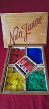 Jeu du Nain Jaune boîte bois ancienne Jeu Jura