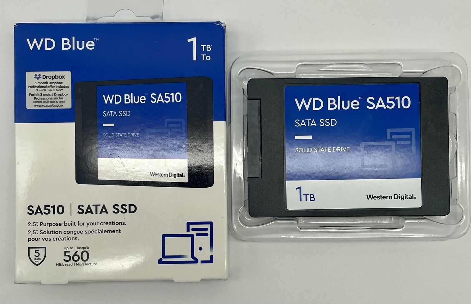 WD Blue SA510 SATA SSD 2.5”