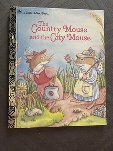 The Country Mouse and the City Mouse Little Golden Book Chick-fil-A Edition LGB