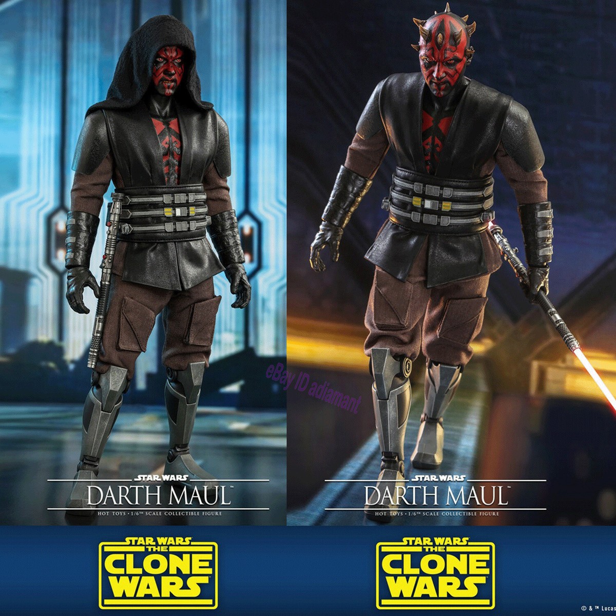 HotToys Darth Maul Star Wars 1/6 Rogue One Scale Action Figure In