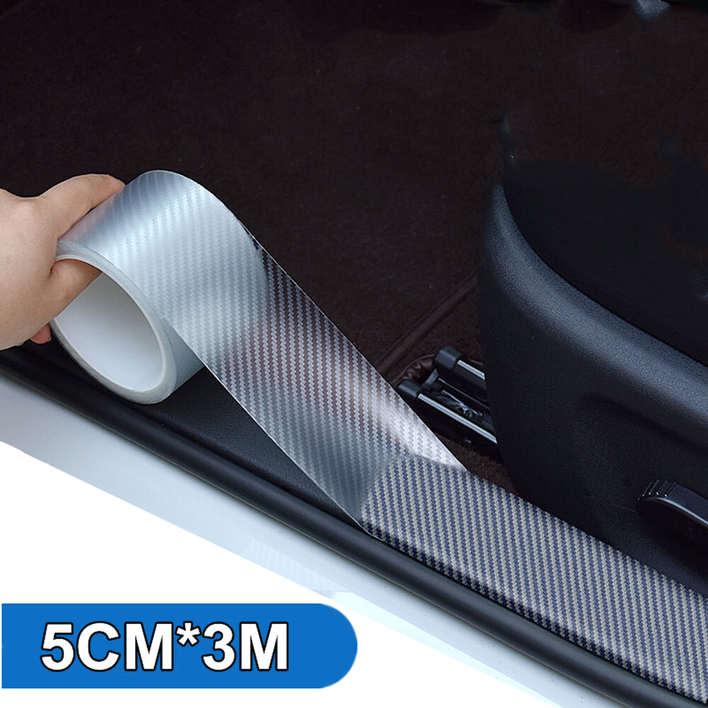 Car Accessories Door Plate Sill Scuff Cover Anti Scratch Decal Sticker Protector