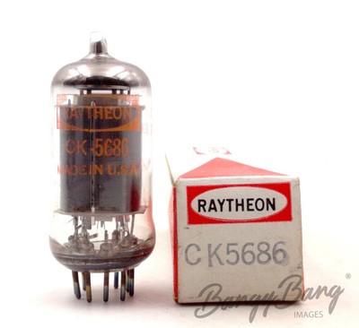 Raytheon CK5686/CV3612 High-rel Beam Power Amplifier Pentode Audio Vacuum Tube V