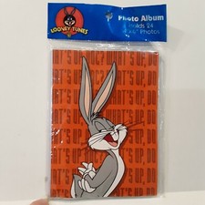 VINTAGE 1997 Sealed Looney Tunes Bugs Bunny Photo Album 4X6 Warner Brothers
