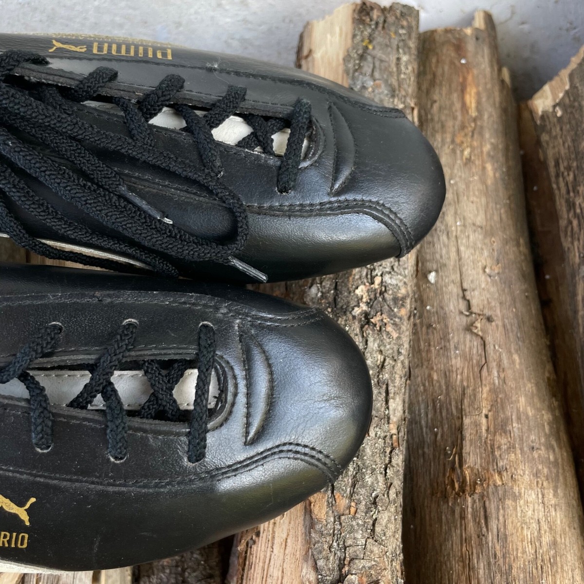 Vintage Deadstock 70s Puma Kempes Rosario soccer football shoes