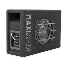GAS MAX B1-16 Subwoofer 16 cm Slim Box in cassa reflex Sub 400 Watt rms