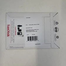 Made for Amazon Sandisk 128GB MicroSD Memory Card for Fire Tablets and Fire TV