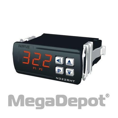 NOVUS 80322H6323, N322-RHT RS485 24V Temperature/Humidity Controller